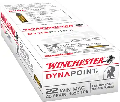 .22 Wmr 45 Grain Rimfire Ammunition - 50 Rounds