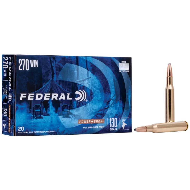 270a Centerfire Rifle Ammunition, 20-ct.