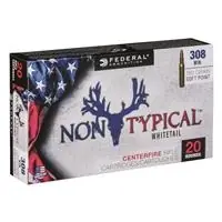 Non-typical Whitetail .308 Winchester Soft Point 180 Grain 20 Rounds