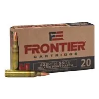 Frontier .223 Remington 55 Grain Hp Match Ammunition - 20 Rounds