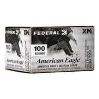 American Eagle .223 Remington Fmjbt 55 Grain Ammunition 100 Rounds