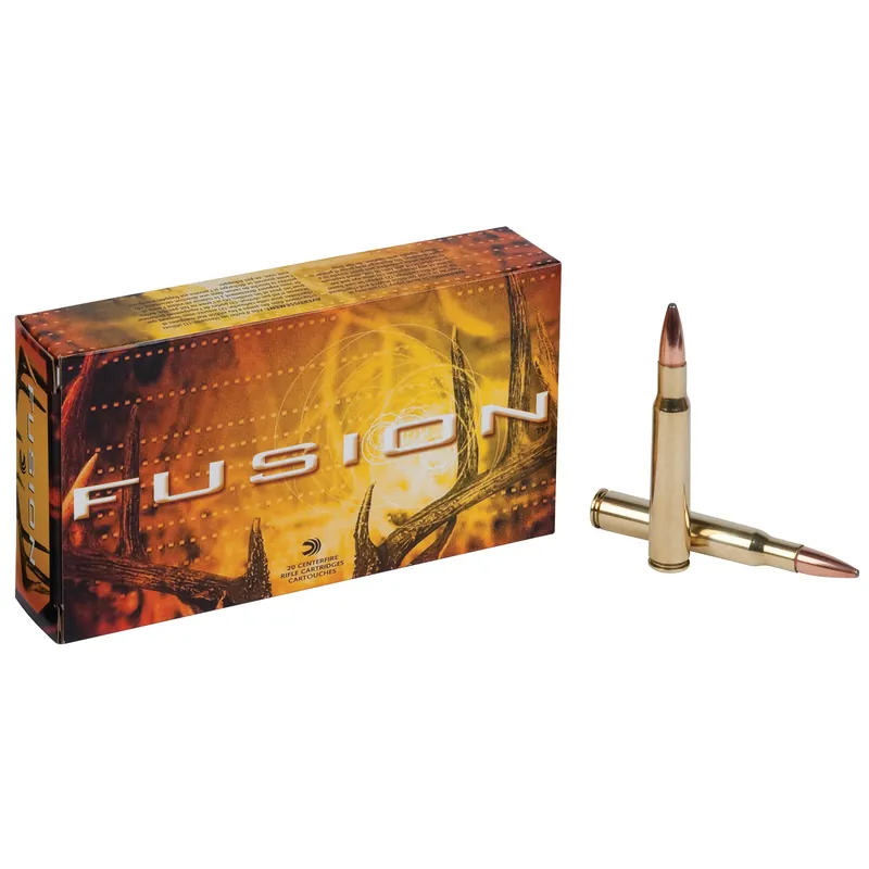 Fusion .30-06 Springfield 150 Grain Boat Tail Rifle Ammunition - 20 Rounds