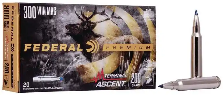 Premium 300 Win Mag 200gr, Terminal Ascent, 20rd Box