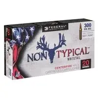 Non-typical .300 Winchester Magnum Soft Point 180 Grain 20 Rounds