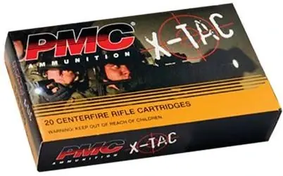 X-tac M855 Green Tip 5.56x45mm Nato Fmj 62 Grain Ammunition 20 Rounds