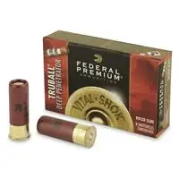 Premium Vital-shok 12 Gauge 2.75" Truball Deep Penetrator Rifled Slug 5 Rounds