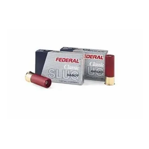 F130rs Powershok 12 Gauge 2.75 Inch Rifled Slug Hollow Point 1.25 Oz