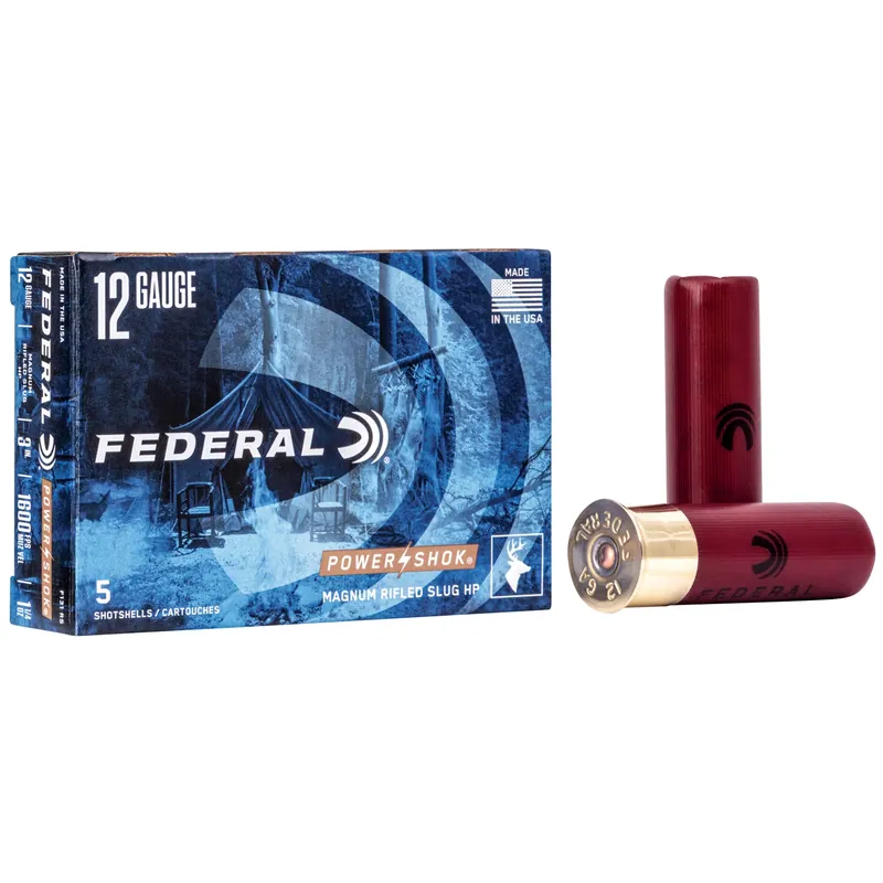 Federal Cartridge F131rs Rifled Slugs - 12 Gauge 3 In. Mag Dram