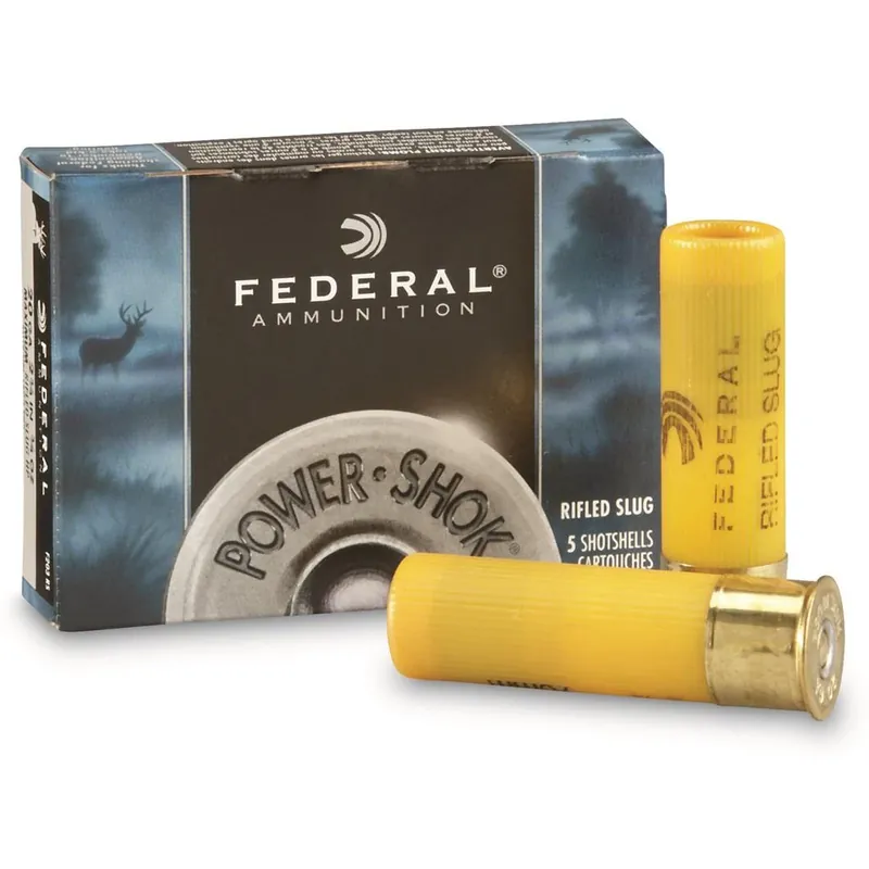 Powershok 20 Gauge 2.75" Max Dram 0.75 Oz Rifled Slug Hollow Point
