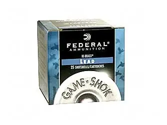 H41375 Gameshok Hi-brass .410 Gauge 3 In. Shotshell Lead Shot 25 Rounds