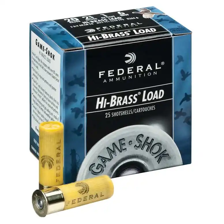 Cartridge H4136 .410 Shotshells - Lead Hi-brass 3 In. 11/16 Oz. 6 Shot