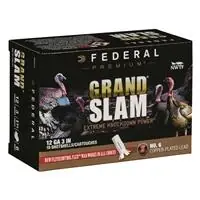 Federal Premium Grand Slam 12 Gauge 3" Shot Shells Copper-plated Lead 1 3/4 Oz 10 Rounds
