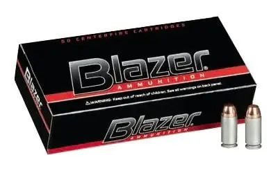 Blazer .45 Colt 200 Grain Jacketed Hollow Point Ammunition - 50 Rounds