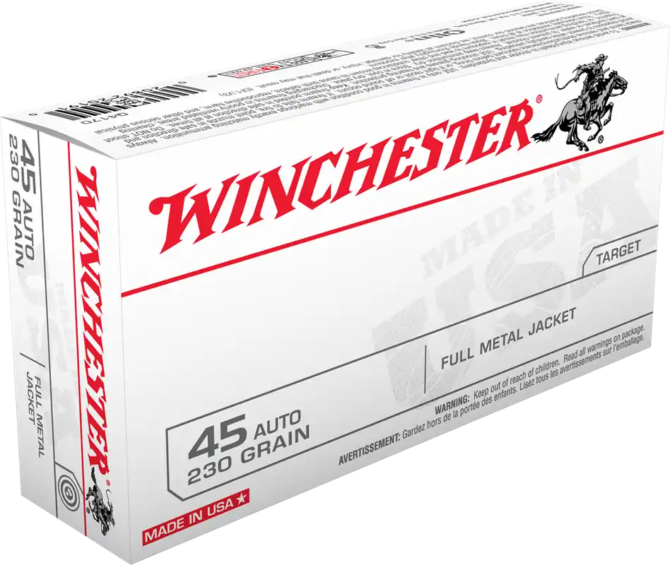 .45 Auto 230 Grain Fmj Centerfire Ammunition - 50 Rounds