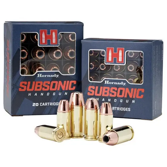 Subsonic 9mm Luger 147 Grain Xtp Ammunition - 25 Rounds