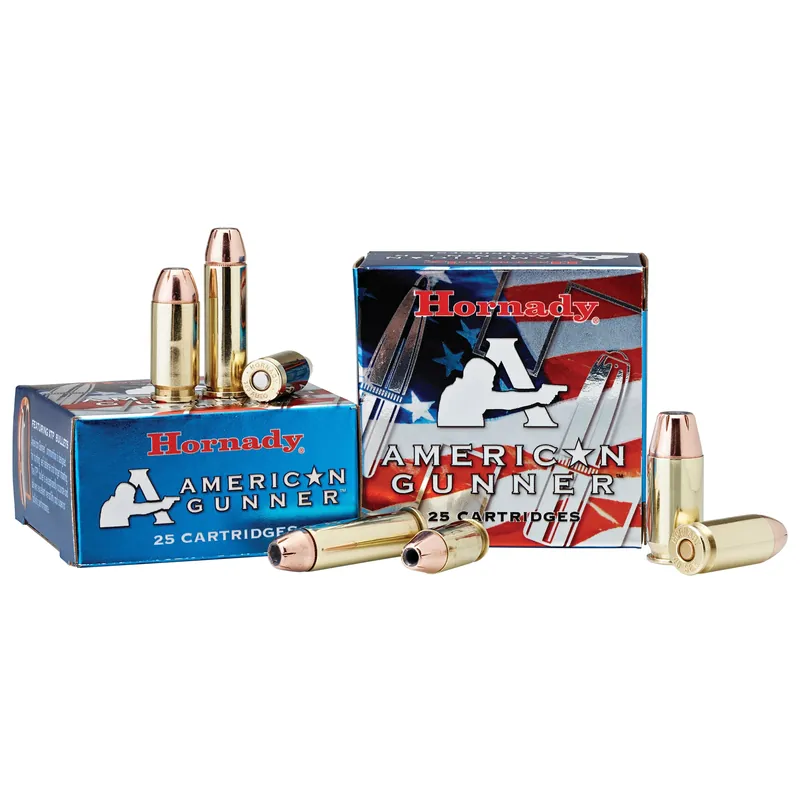 American Gunner Handgun Ammo - 90 Grain - .380 Automatic Colt Pistol - 25 Rounds