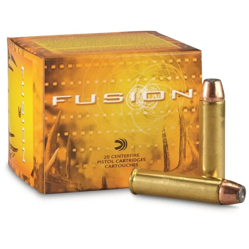 Federal Fusion Handgun Ammo .44 Remington Magnum 240 Grain Jhp 20 Rounds
