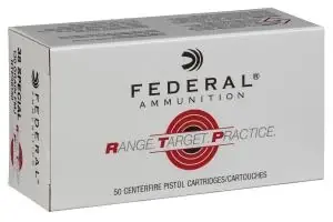 Rtp .38 Special 130 Grain Full Metal Jacket Ammunition - 50 Rounds