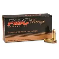 Bronze Handgun Ammo Full Metal Jacket .38 Super 50 Rounds