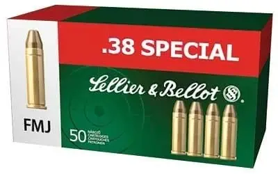 .38 Special 158 Grain Full Metal Jacket Ammunition - 50 Rounds