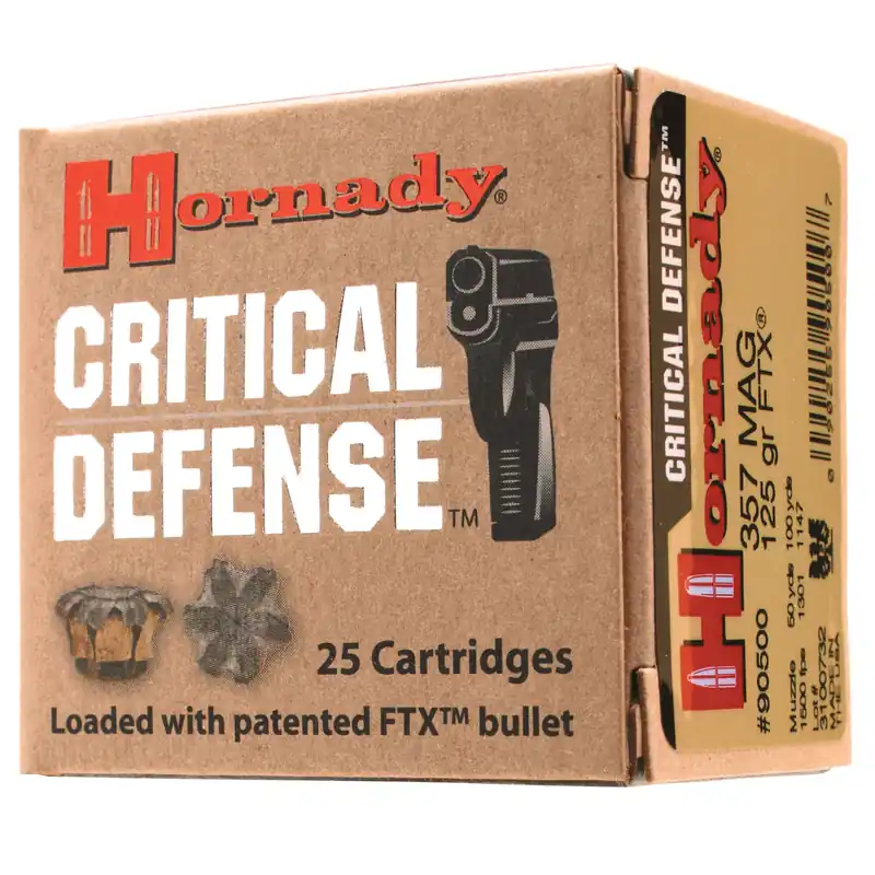 Critical Defense Handgun Ammo - .38 Special - 110 Grain - 25 Rounds