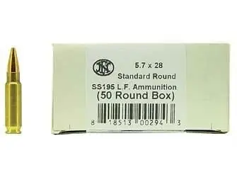 Ss195lf 5.7x28mm 27 Grain Lead Free Hollow Point Ammunition