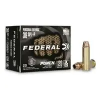 Personal Defense Punch .38 Special+p Jhp 120 Grain 20 Rounds Ammunition