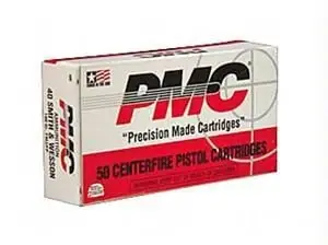 Bronze Handgun Ammo - .40 S&w - 180 Grain Full Metal Jacket - 50 Rounds