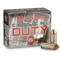 Critical Duty 10mm Flexlock Ammunition 175 Grain 20 Rounds