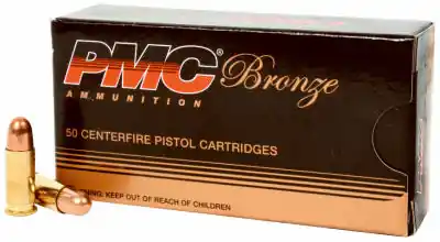 Bronze Handgun Ammo - .38 Special - 132 Grain Full Metal Jacket - 50 Rounds