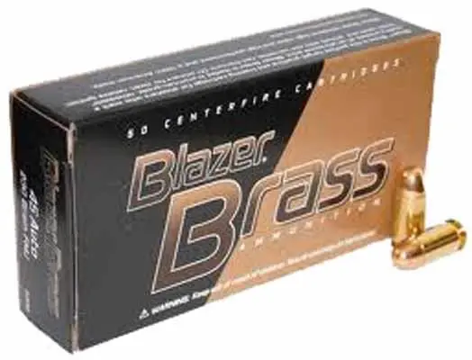 Brass Handgun Ammo, .40 S&w, 165 Grain, 50 Rounds - Reliable Performance