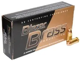 Blazer Brass .45 Acp 230 Grain Full Metal Jacket Ammunition - 50 Rounds