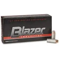 Blazer Centerfire 10mm 200 Grain Total Metal Jacket Ammunition - 50 Rounds
