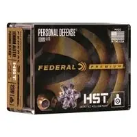 Personal Defense Hst 10mm Jhp 200 Grain Ammunition 20 Rounds