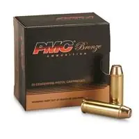 Bronze Handgun Ammo - Truncated Cone Soft Point - .44 Remington Magnum - 25 Rounds