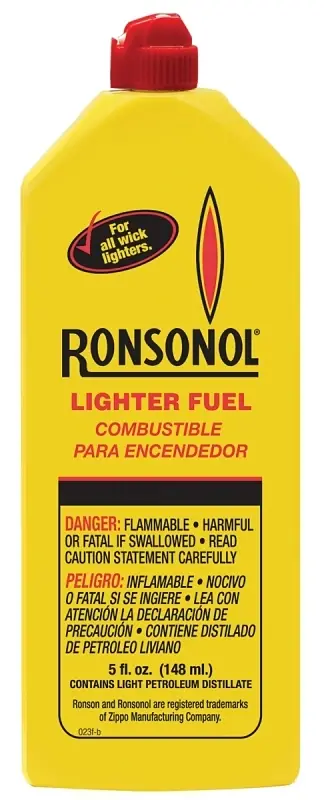 Ronsonol Yellow Lighter Fuel 5 Oz 1 Pk