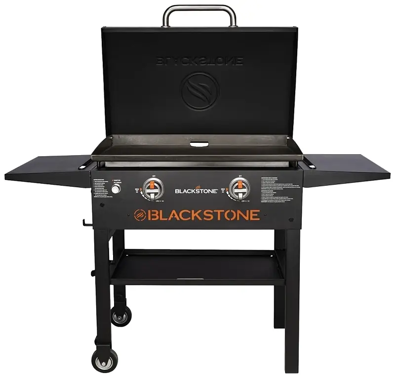 Omnivore Lp Gas Griddle & Hood. 2 Burners/ Heat Zone, 28 In.