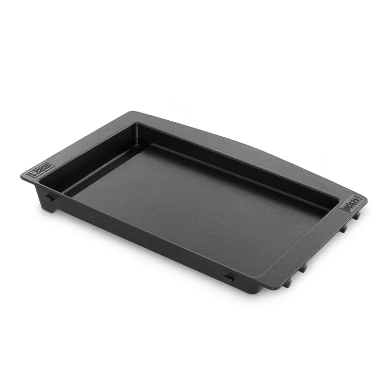 Genesis Cast Iron/porcelain Grill Top Griddle 18.9 In. L X 13.2 In. W 1 Pk