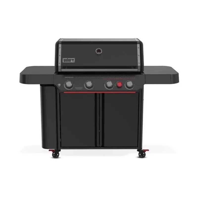 Genesis E-430 Stealth 4 Burner Liquid Propane Grill Black