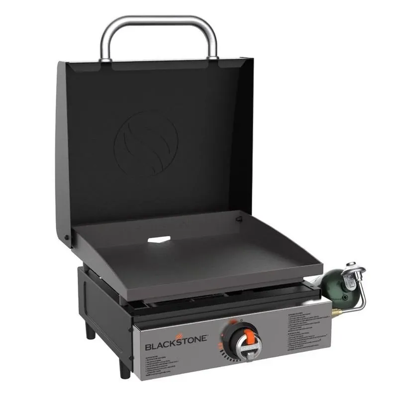 Portable 1‑burner Propane Griddle – Compact Tabletop Cooking