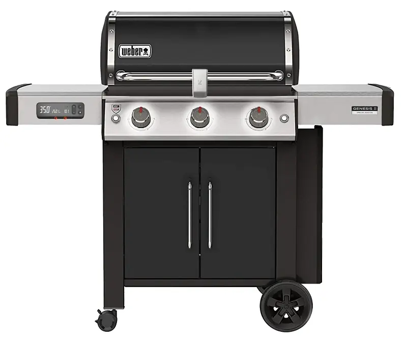 Genesis Ii Ex-315 Lp Gas Smart Grill, 3-burners, Black