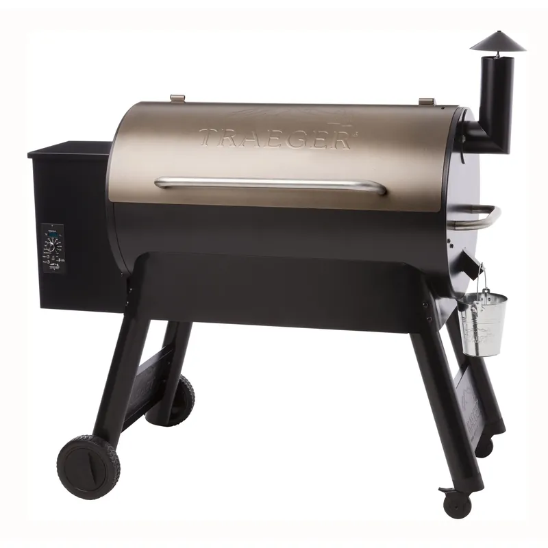 Pro 34 Barbeque Pellet Grill, 36,000-btu, 868-sq. In. Cooking Surface, Bronze