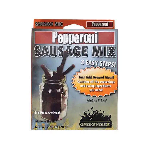 Pepperoni Sausage Mix 2.5 Ounce - Perfect For Homemade Sausages