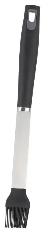 Bbq-22779-04 Basting Brush, 1-3/4 In Wide, Plastic Handle, Black