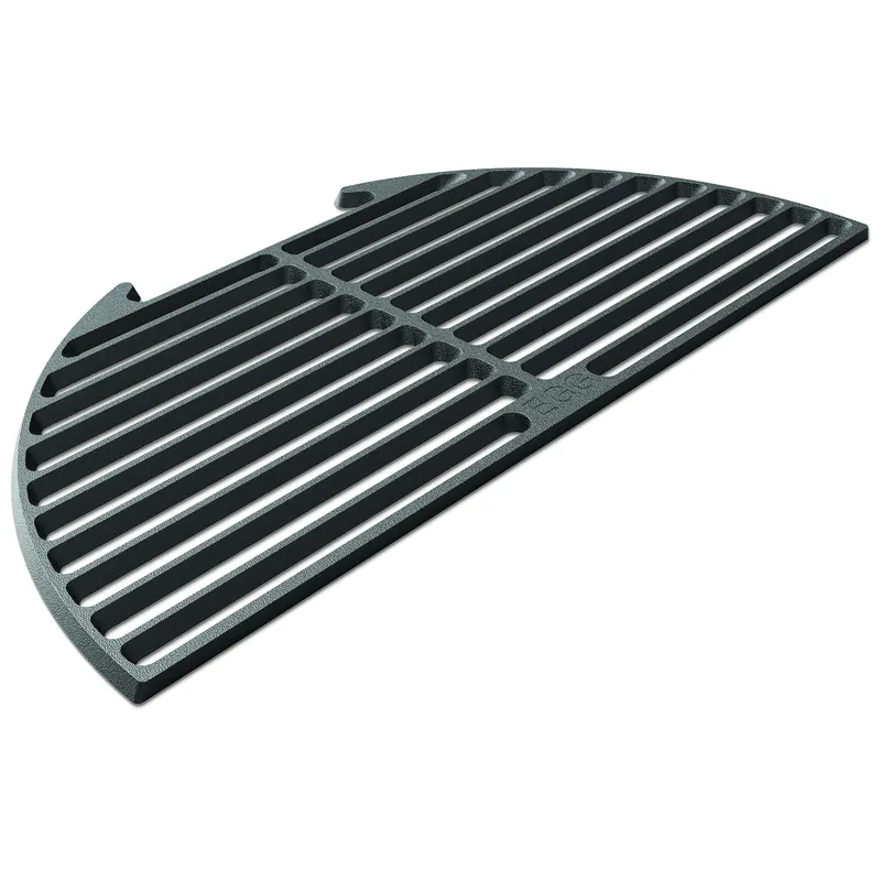 Large Cast Iron Half Grid 8.75 In. W For Grilling And Searing