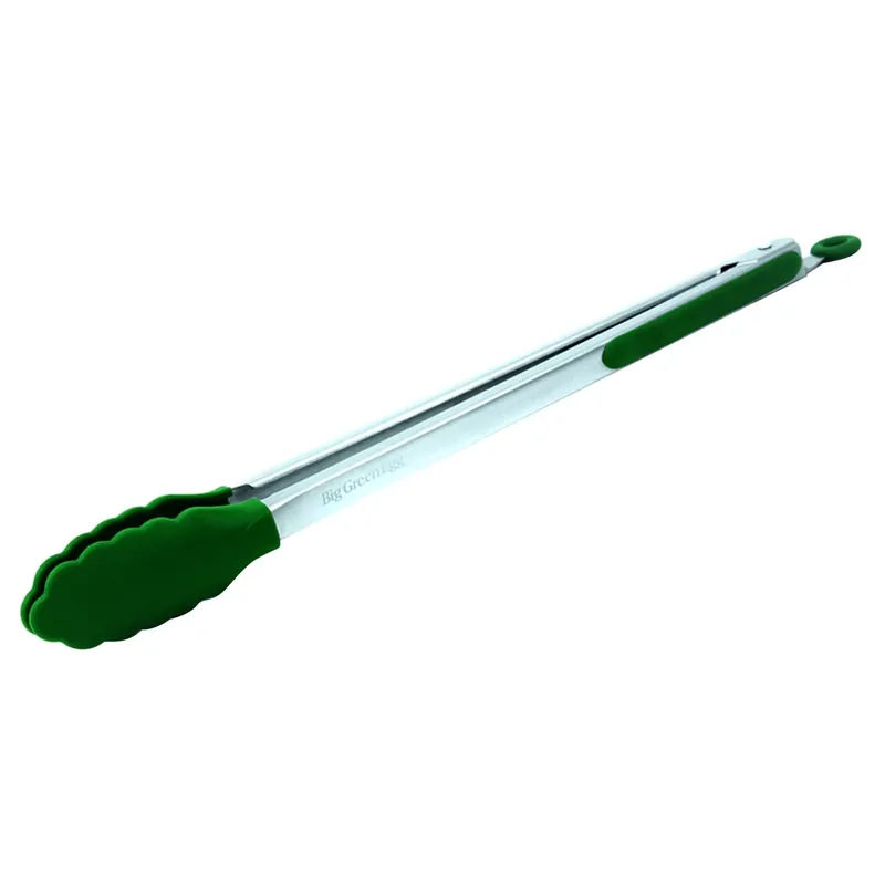 16 Inch Silicone And Stainless Steel Grill Tongs - 1 Piece