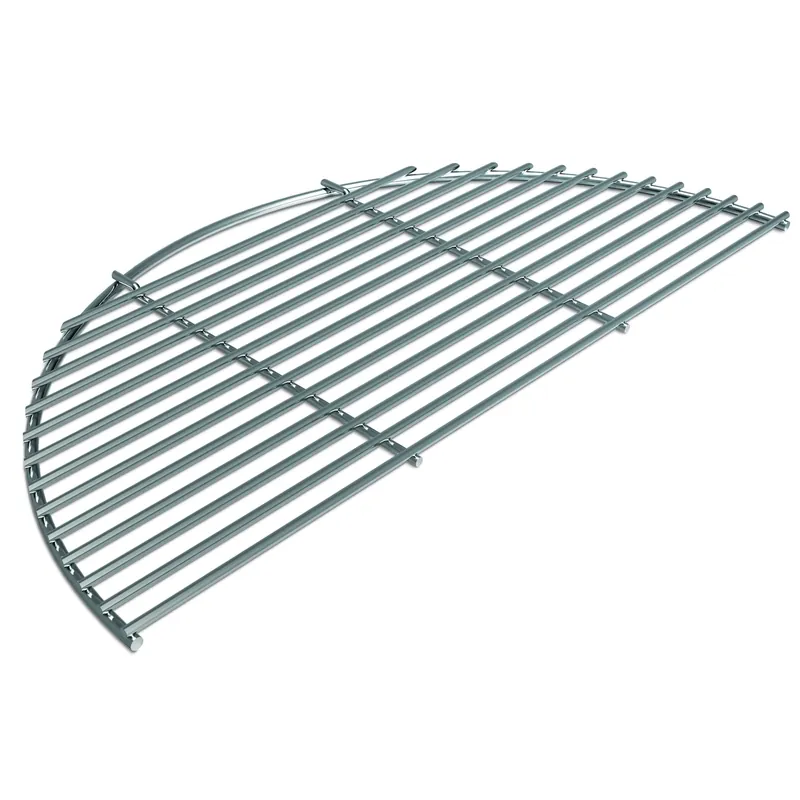Large Stainless Steel Half Grid 18 In. X 9 In. Cooking Accessory