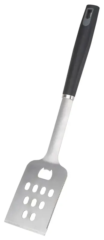 Bbq Spatula With Stainless Steel Blade And Plastic Handle, 1.5 Mm Gauge
