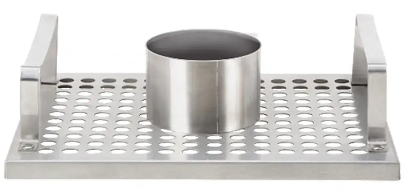 Bbq-22760 Stainless Steel Chicken Roaster, 8-3/4 In L With Built-in Handle