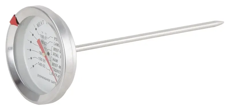 78447 Stainless Steel Instant Read Thermometer, 140 To 190 Degrees Fahrenheit